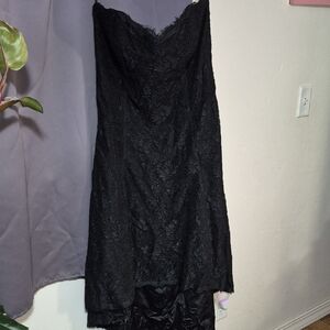 Elegant Black Lace Dress